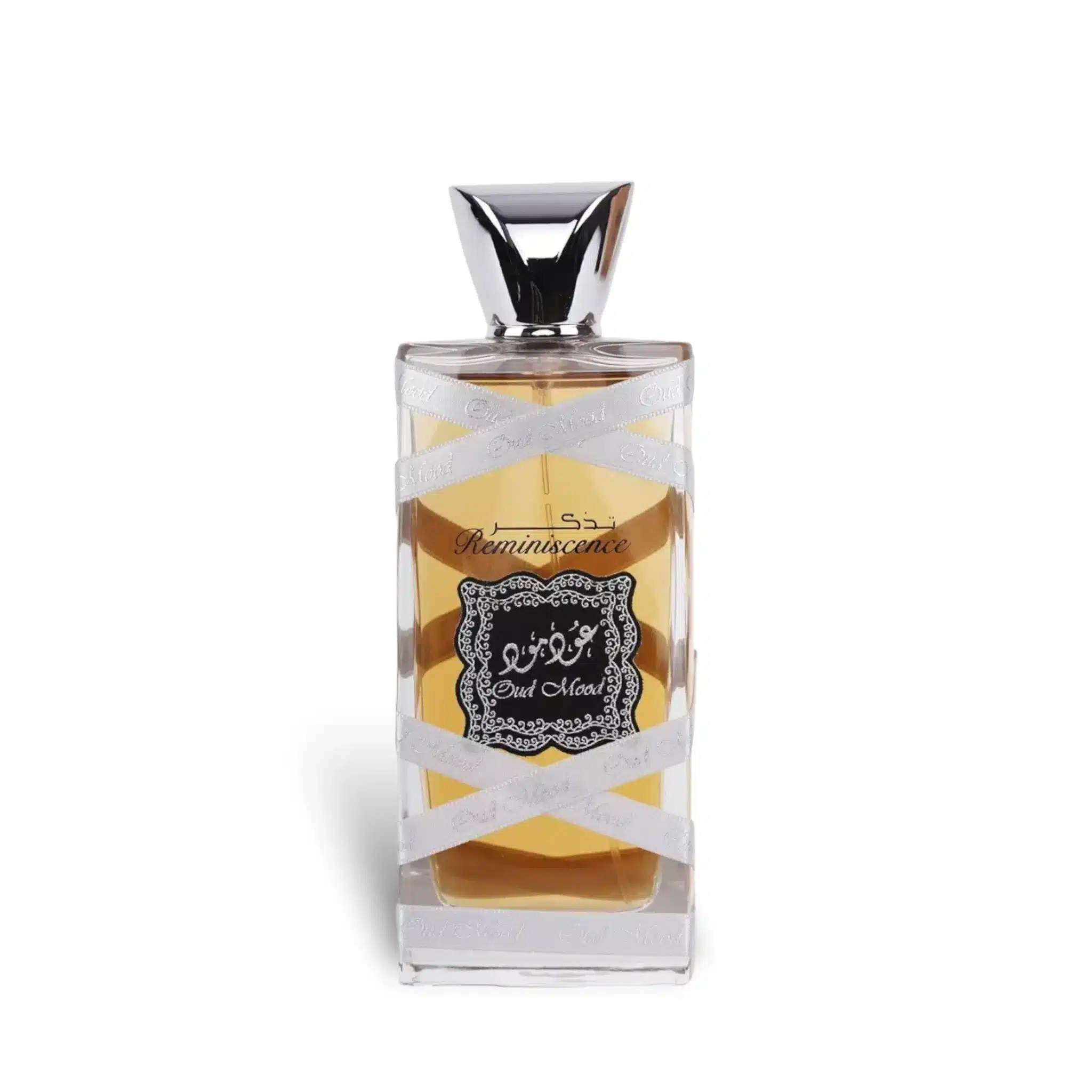 Oud Mood Reminiscence (Silver) Perfume Eau De Parfum 100Ml By Lattafa