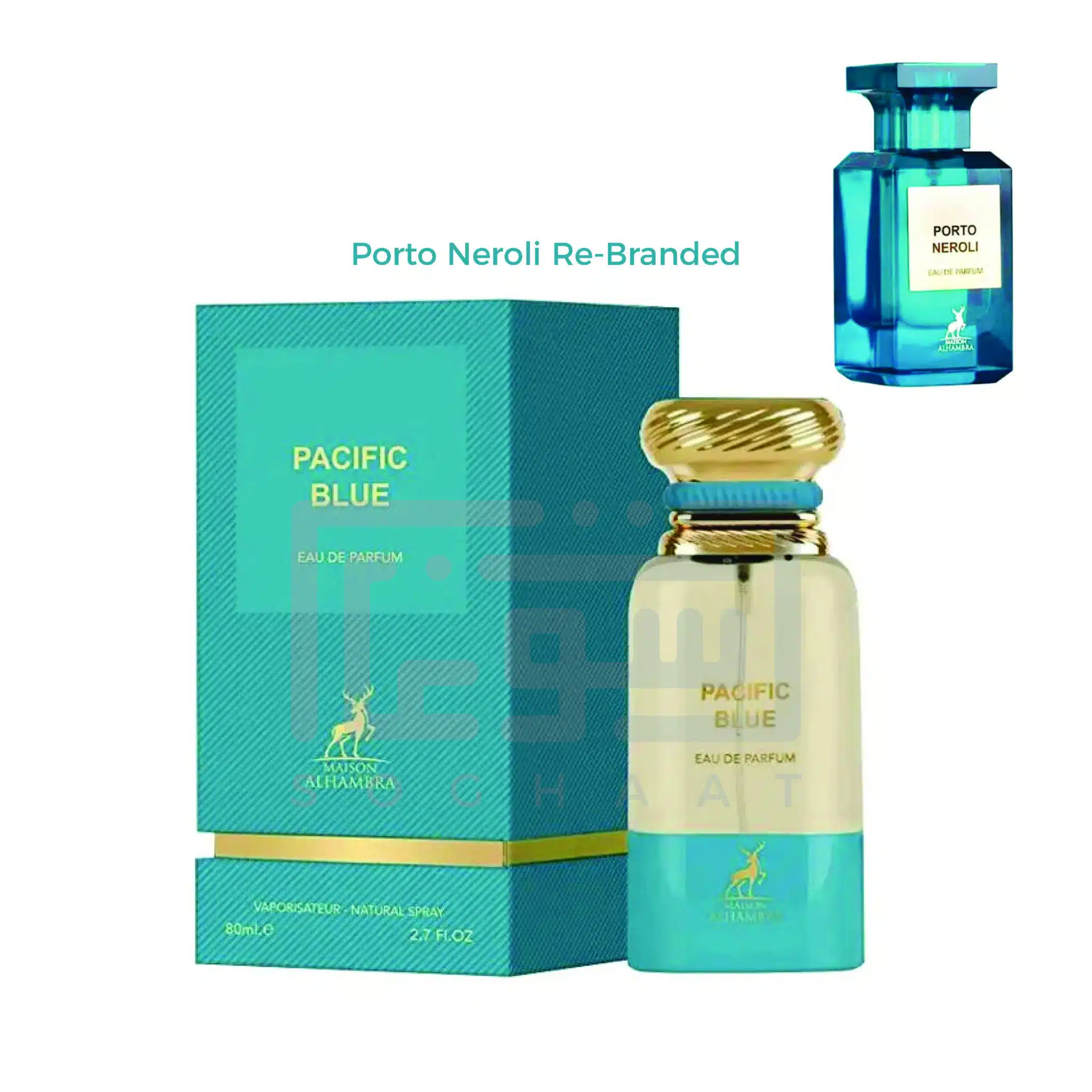 Pacific Blue (Porto Neroli) Perfume Eau De Parfum By Maison Alhambra Lattafa