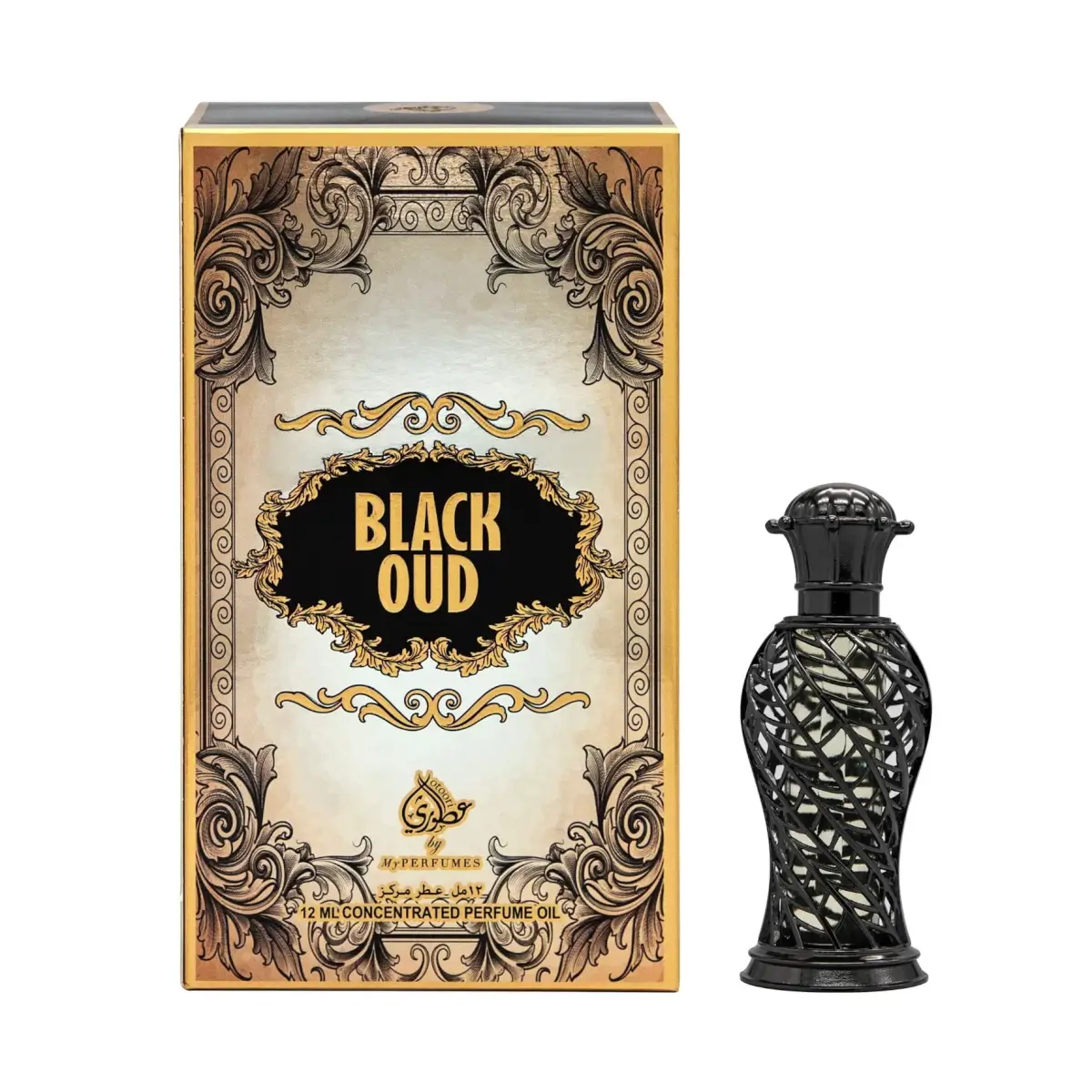 Black Oud / Oud Aswad Concentrated Perfume Oil / Attar 12Ml By Otoori (My Perfumes)