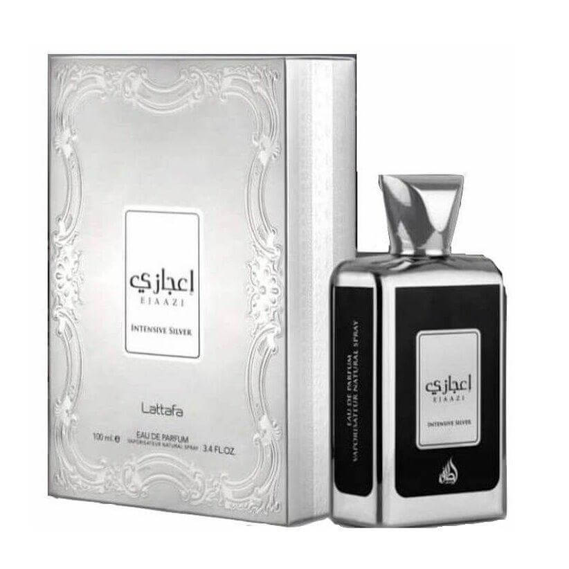Ejaazi Intense Silver Perfume / Eau De Parfum 100Ml Edp By Lattafa