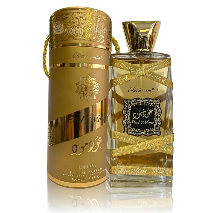 Oud Mood Elixir Perfume 100Ml Eau De Parfum By Lattafa Perfumes