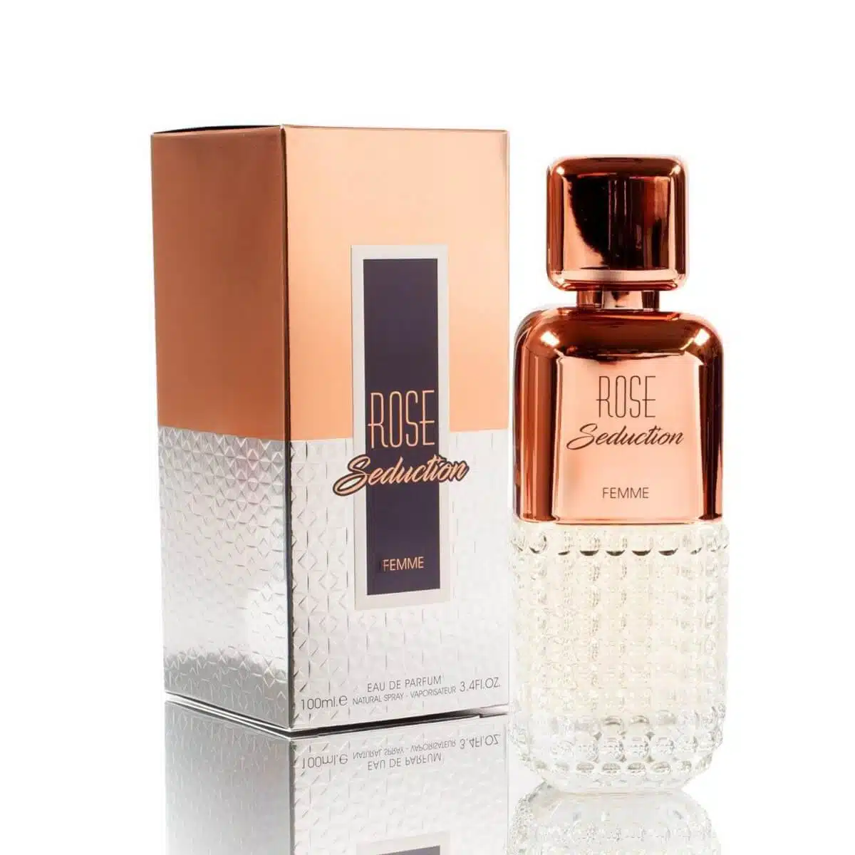 Rose Seduction Femme Perfume / Eau De Parfum By Fragrance World