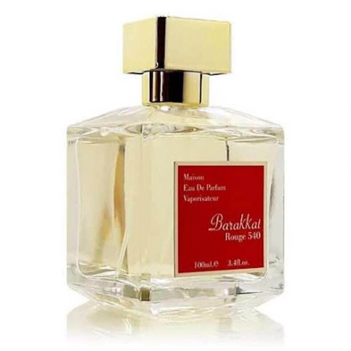 Barakkat Rouge 540 Perfume Eau De Parfum By Fragrance World  (Inspired By Maison Francis Kurkdjian - Baccarat Rouge 540)