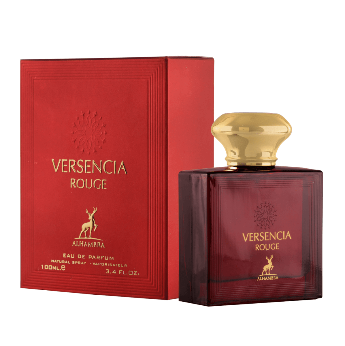 Versencia Rouge Perfume 100Ml Edp By Maison Alhambra / Lattafa (Inspired By Versace Eros Flame)