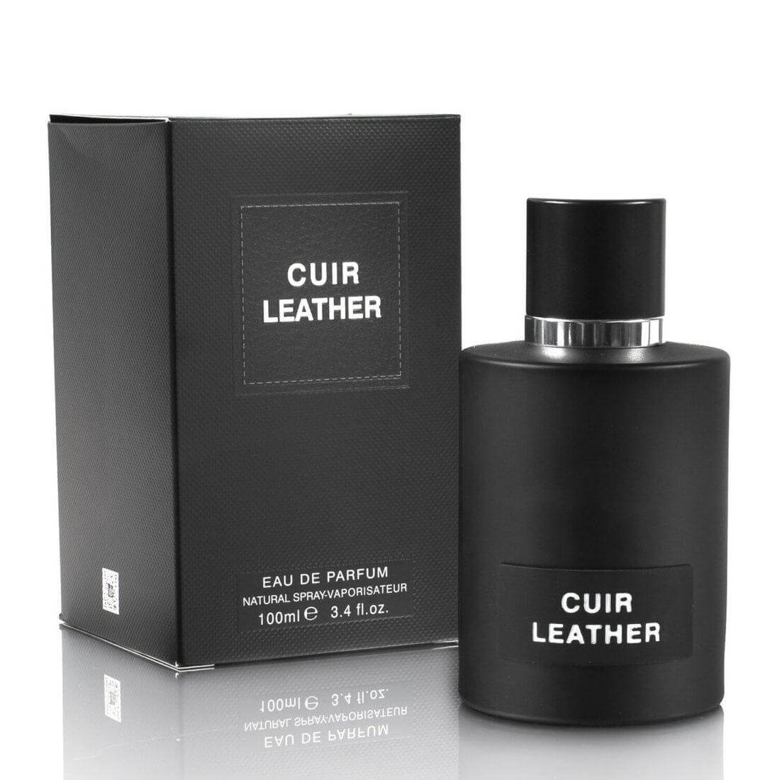 Cuir Leather Perfume / Eau De Parfum By Fragrance World (Inspired By Ombré Leather - Tom Ford)