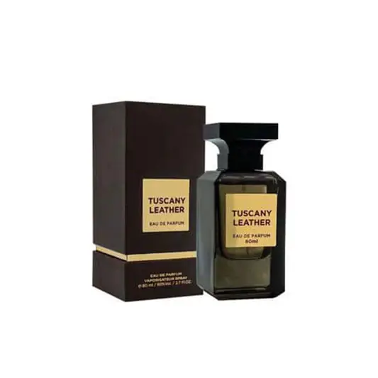 Tuscany Leather Perfume / Eau De Parfum By Fragrance World (Inspired By Tuscan Leather - Tom Ford)