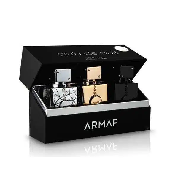 Armaf Club De Nuit 3 Piece Perfume Gift Set For Men