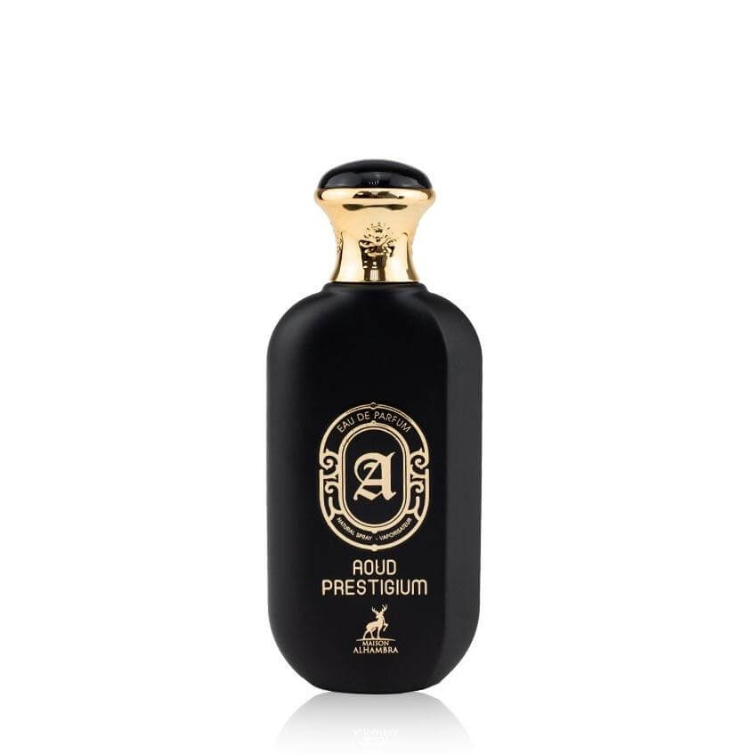 Aoud Prestigium Perfume / Eau De Parfum 100Ml By Maison Alhambra / Lattafa (Inspired By Montale Oudmazing)
