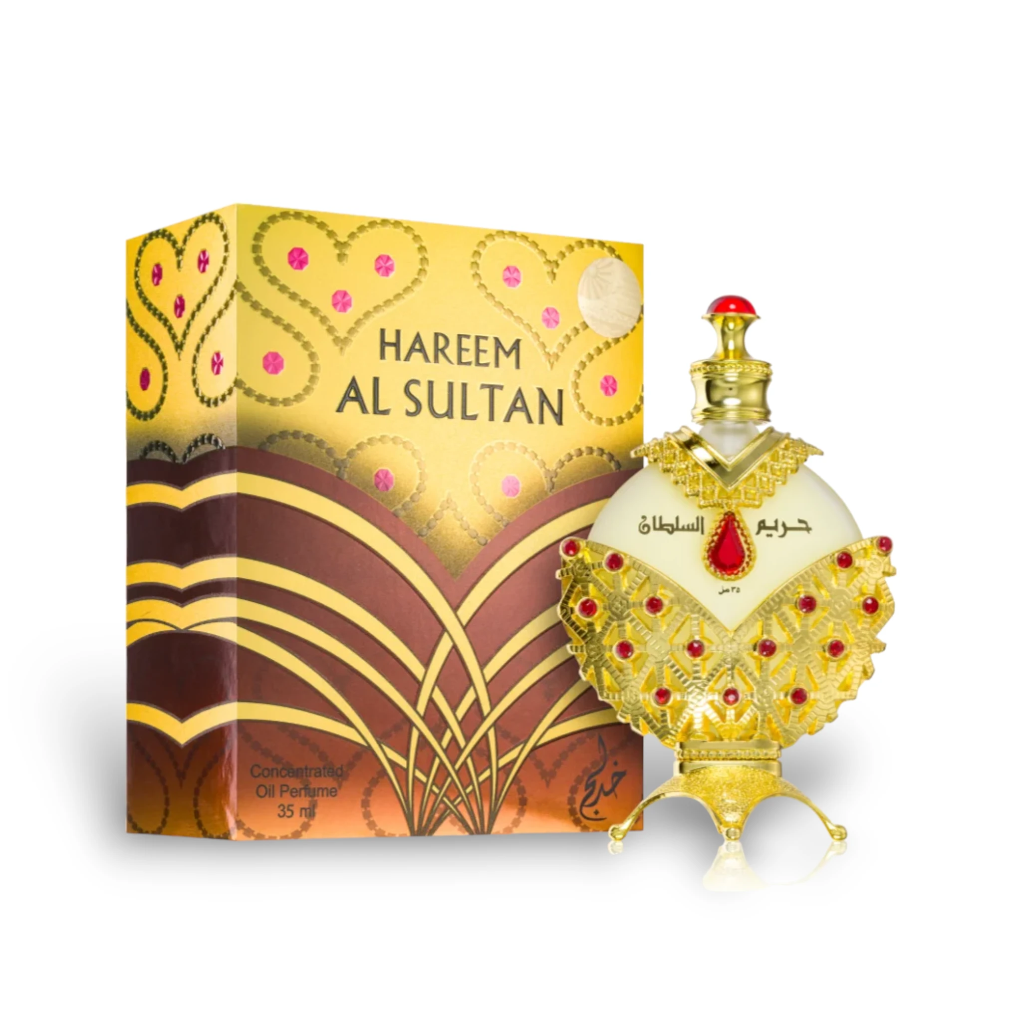 Hareem Al Sultan Gold Concentrated Perfume Oil Attar 35Ml By Khadlaj