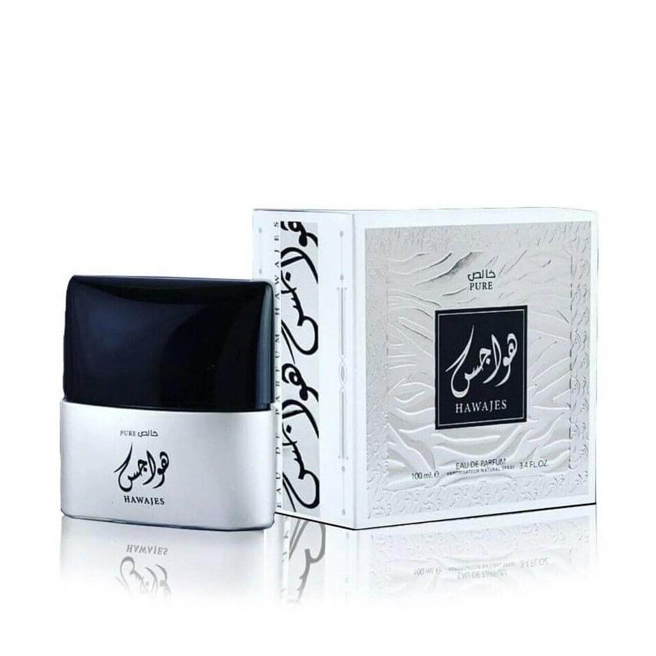 Hawajes Pure Perfume Eau De Parfum 100Ml By Ard Al Zaafaran