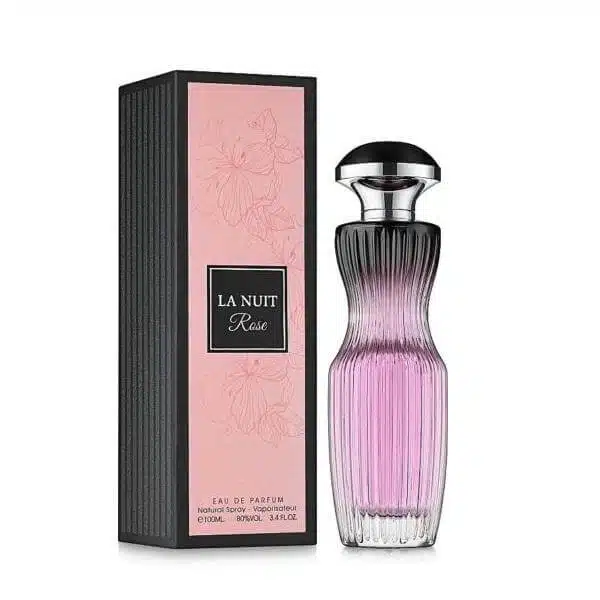 La Nuit Rose Perfume / Eau De Parfum 100Ml By Fragrance World (Inspired By Lancome La Nuit Tresor)