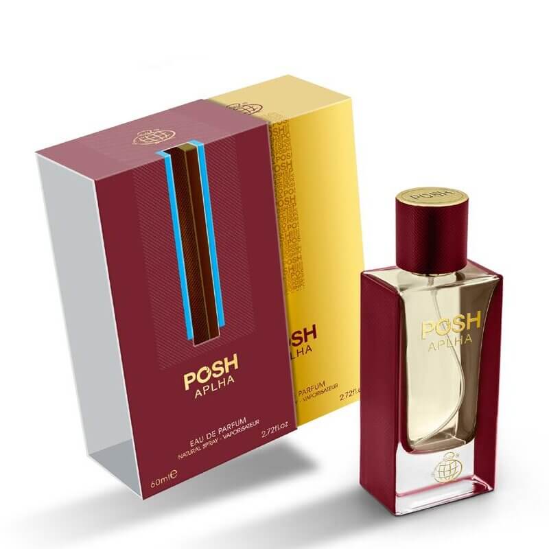 Posh Alpha Perfume / Eau De Parfum 80Ml By Fragrance World (Inspired By Rose Incense Amouage)
