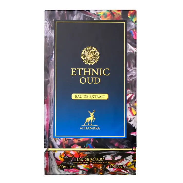 Ethnic Oud Perfume / Eau De Parfum 100Ml By Maison Alhambra / Lattafa (Inspired By Interlude Man By Amouage)