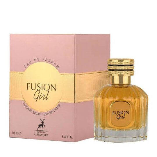 Fusion Girl Perfume Eau De Parfum By Lattafa (Inspired By Azzaro Wanted Girl)