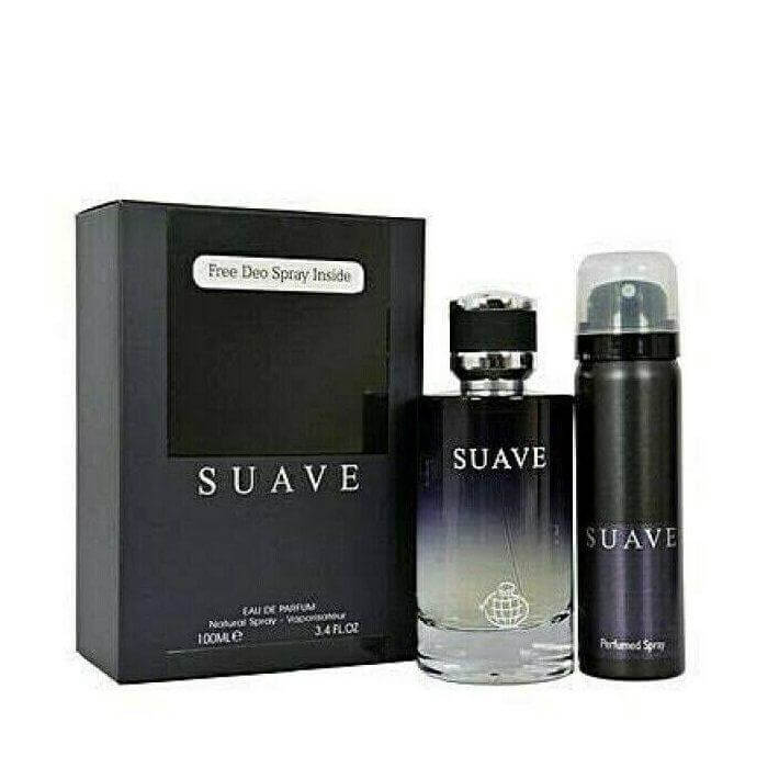 Suave Perfume / Eau De Parfum 100Ml With Free Deo By Fragrance World (Inspired By Dior - Sauvage)