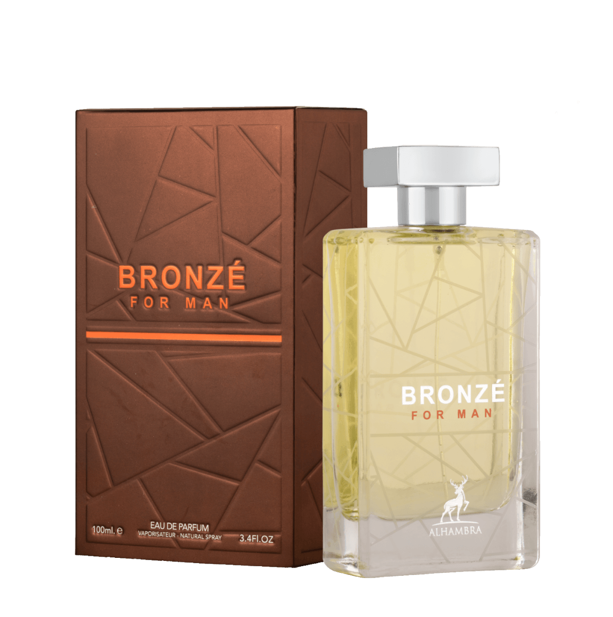 Bronze For Man Perfume Eau De Parfum By Maison Alhambra Lattafa (Inspired By Hugo Boss Orange)