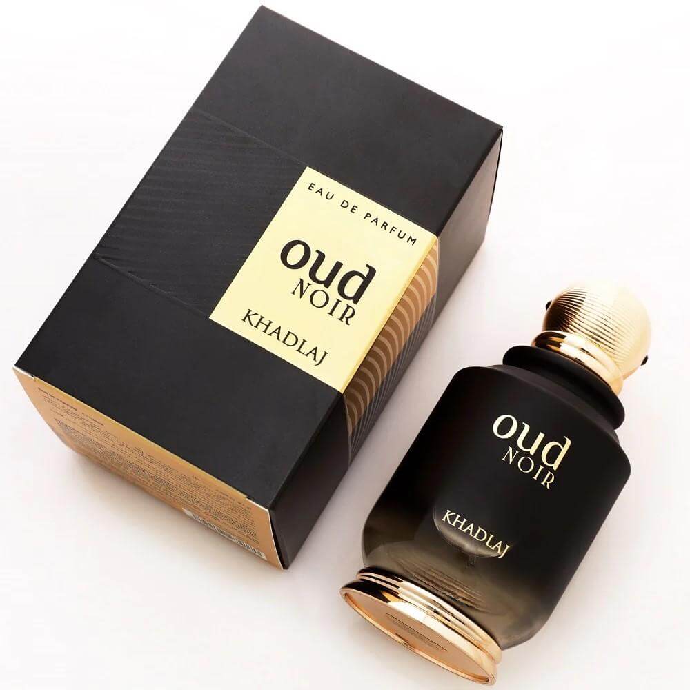 Oud Noir Perfume Eau De Parfum 100Ml By Khadlaj 2 Oud Noir Perfume / Eau De Parfum From The House Of Khadlaj Is An Amber Woody Fragrance For Men &Amp; Women. Oud Noir Perfume Is A Fusion Of Intensely Refreshing And Long-Lasting Notes That Projects A Modern Vision. Soghaat Gifts &Amp; Fragrances