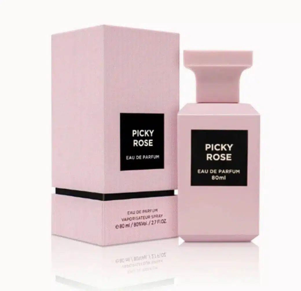 Picky Rose Perfume Eau De Parfum By Fragrance World (Inspired By Rose Prick - Tom Ford)