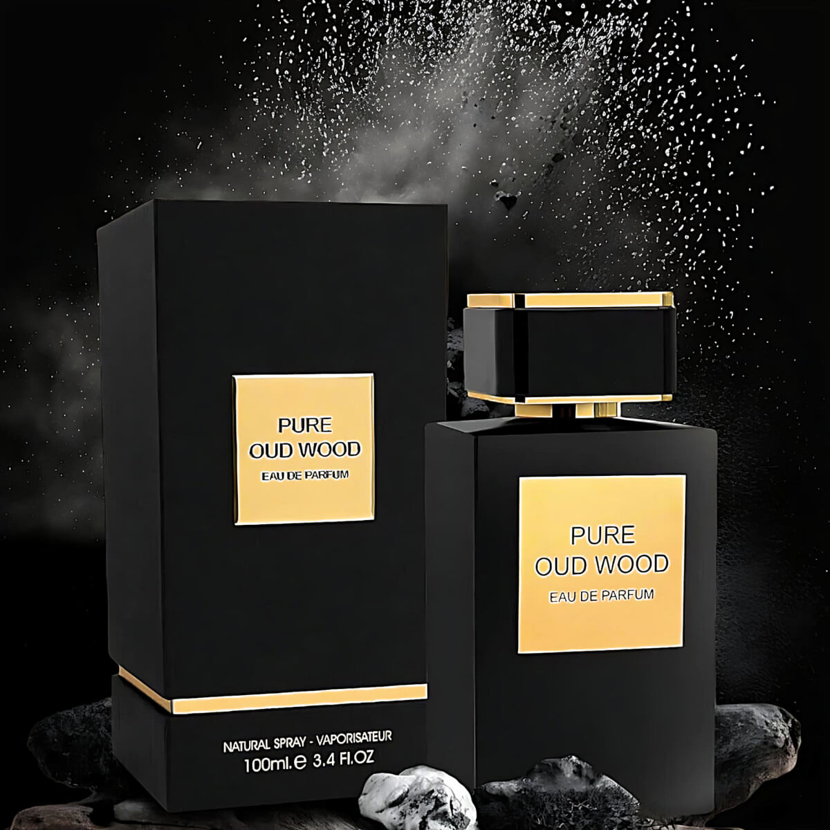 Pure Oud Wood Perfume / Eau De Parfum 100Ml By Fa Paris (Fragrance World) (Inspired By Tom Ford Oud Wood)