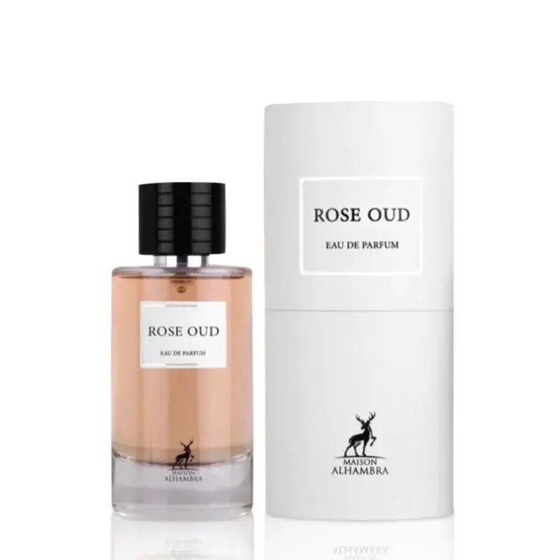 Rose Oud Perfume / Eau De Parfum 100Ml By Maison Alhambra / Lattafa (Inspired By Dior Oud Rosewood)