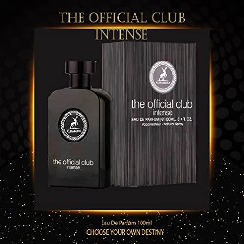The Official Club Intense Perfume Eau De Parfum 100Ml By Maison Alhambra Lattafa (Inspired By Armaf Club De Nuit Intense For Men)