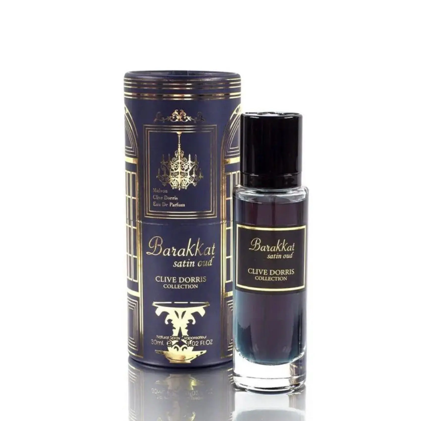 Barakkat Satin Oud (Clive Dorris Collection) 30Ml Travel Size Perfume Eau De Parfum By Fragrance World