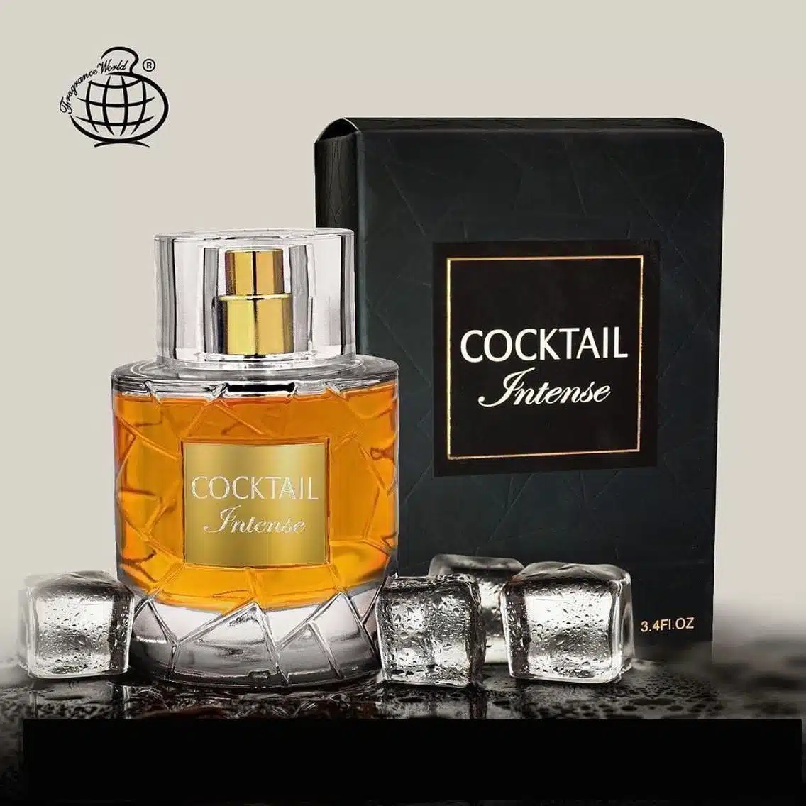 Cocktail Intense Perfume Eau De Parfum 100Ml By Fragrance World (Inspired By Angels' Share By Kilian)