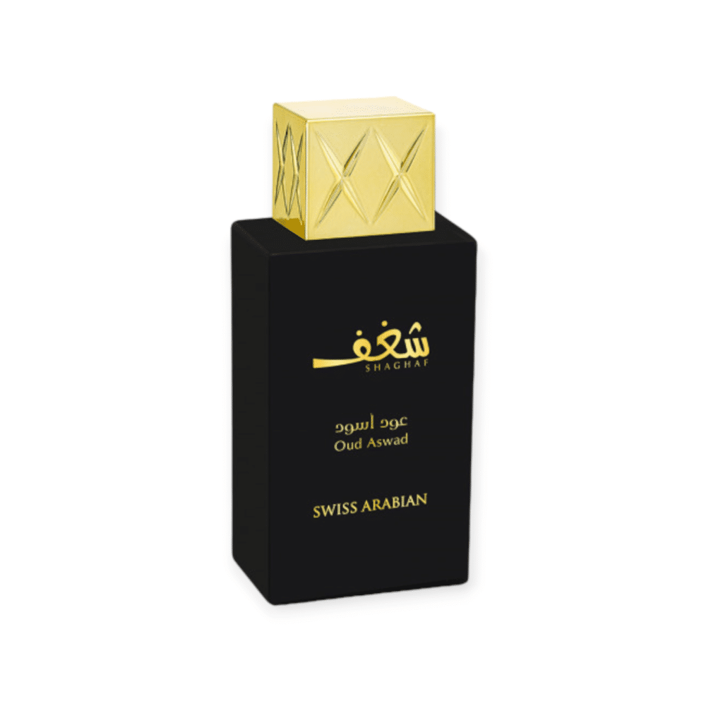 Shaghaf Oud Aswad Perfume 75ml EDP By Swiss Arabian Soghaat Gifts