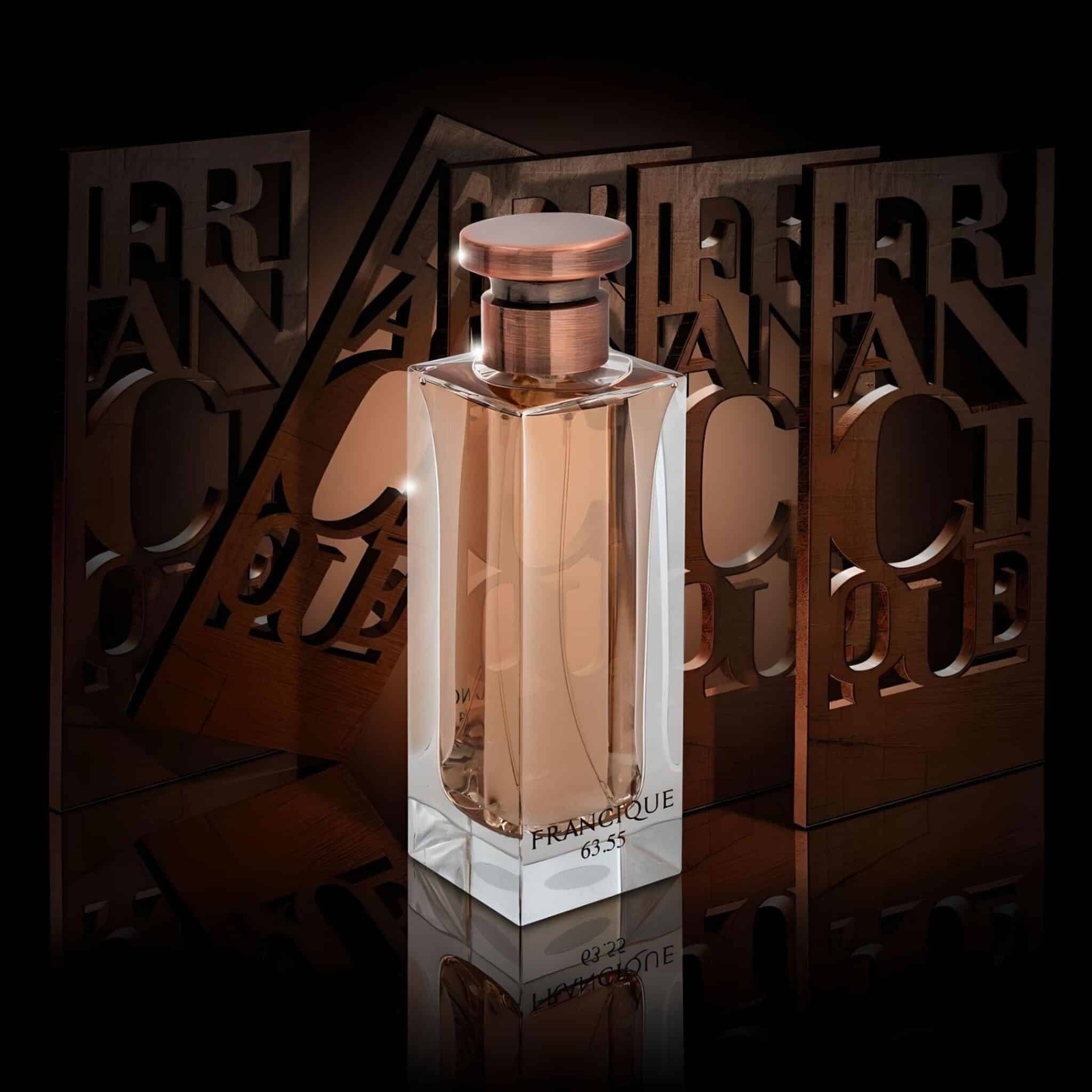 Francique 63.55 Perfume Eau De Parfum 100Ml By Fa Paris (Fragrance World) (Inspired By Bdk Gris Charnel)