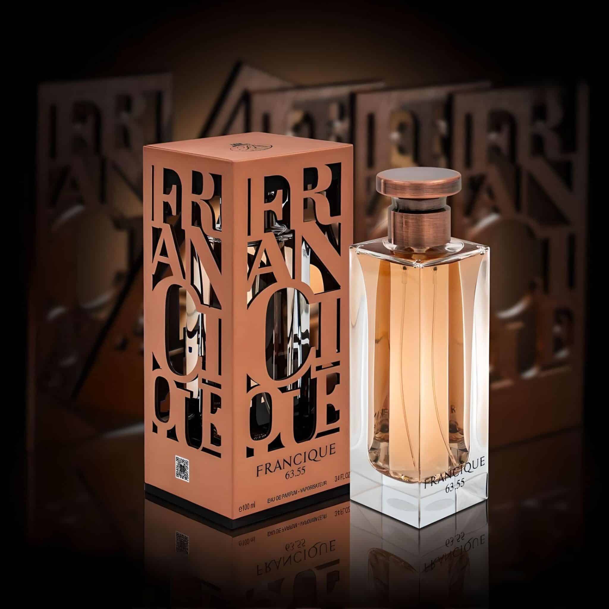 Francique 63.55 Perfume Eau De Parfum 100Ml By Fa Paris (Fragrance World) (Inspired By Bdk Gris Charnel)