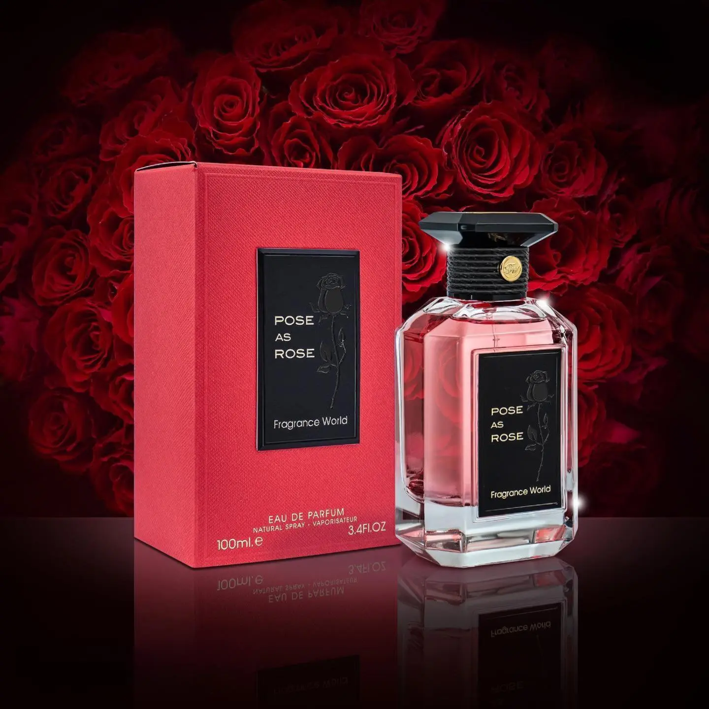 Pose As Rose Perfume / Eau De Parfum By Fragrance World