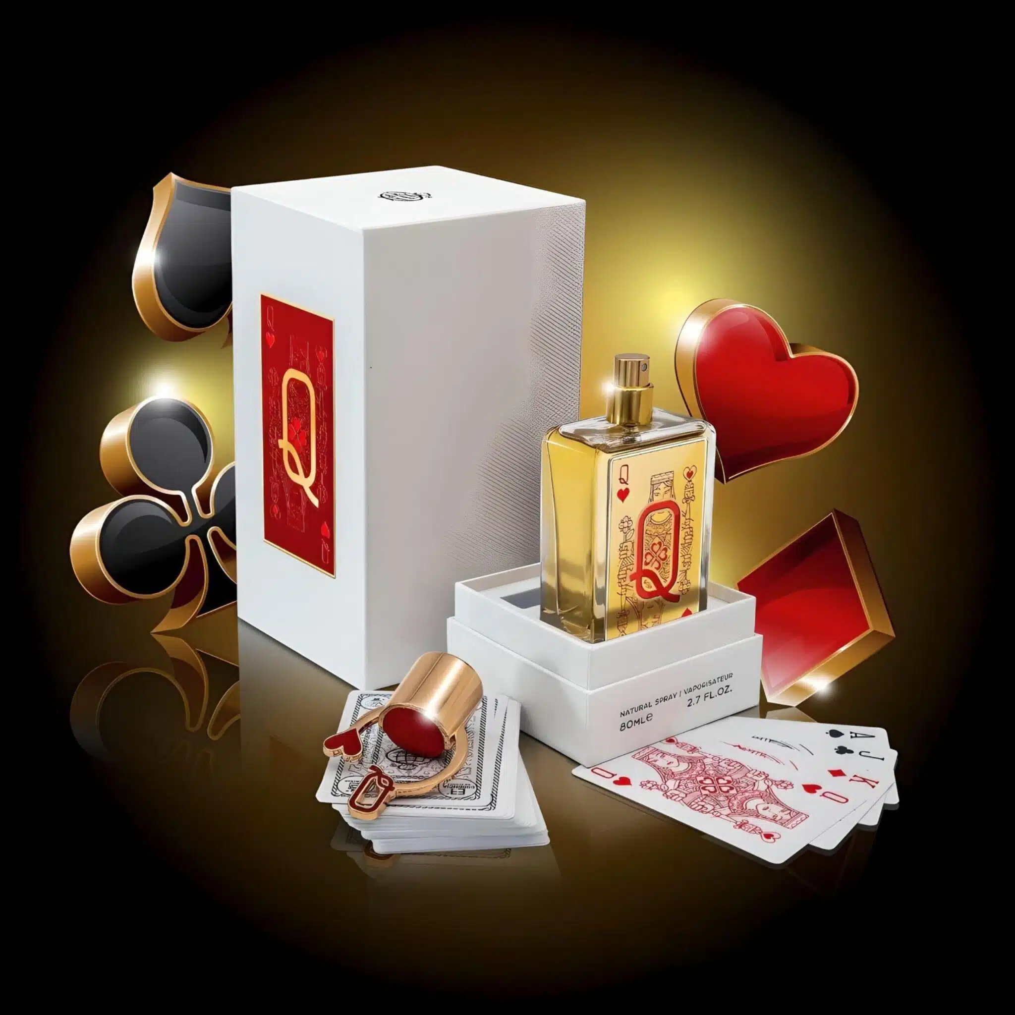 Queen Of Hearts Perfume / Eau De Parfum 80Ml By Fragrance World