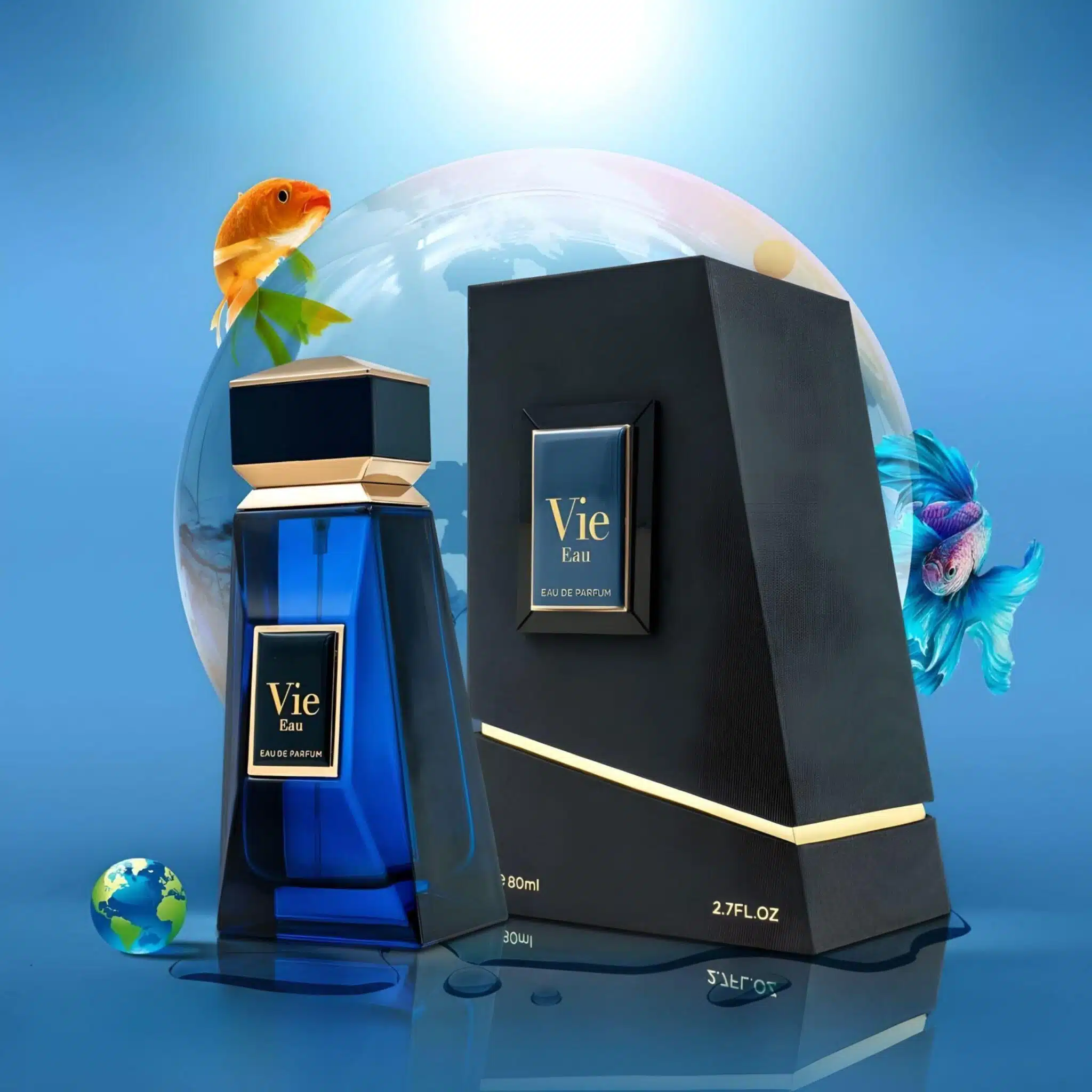 Vie Eau (Elements Of Life) Perfume / Eau De Parfum 80Ml By Fa Paris (Fragrance World)