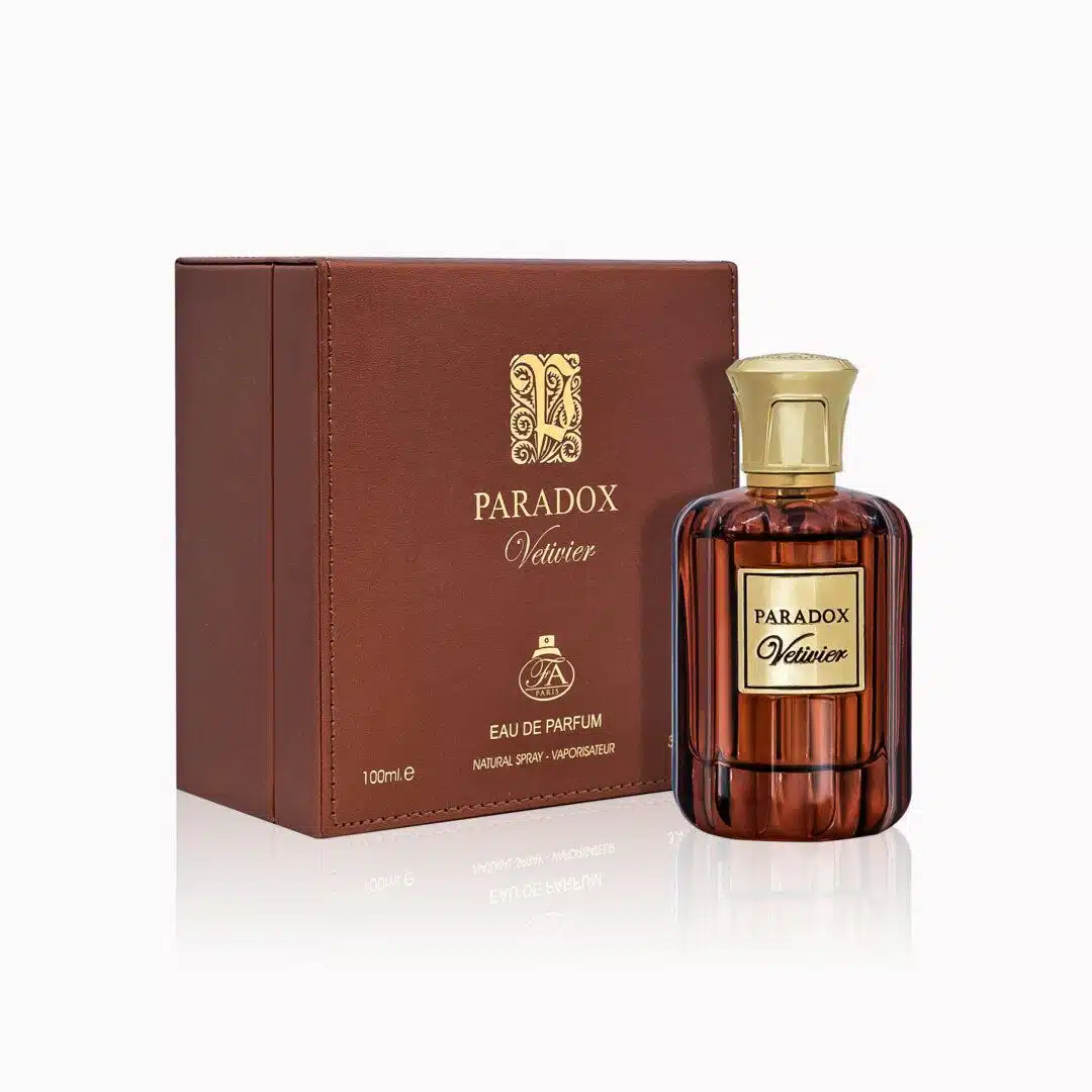 Paradox Vetiver Perfume Eau De Parfum 100Ml By Fa Paris (Fragrance World) (Inspired By D'Hermès Eau Intense Vetiver)