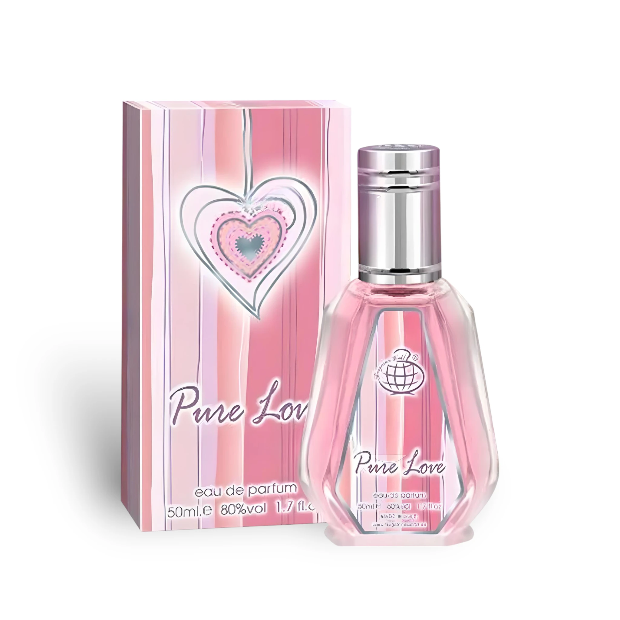Pure Love 50Ml Travel Size Perfume Eau De Parfum By Fragrance World