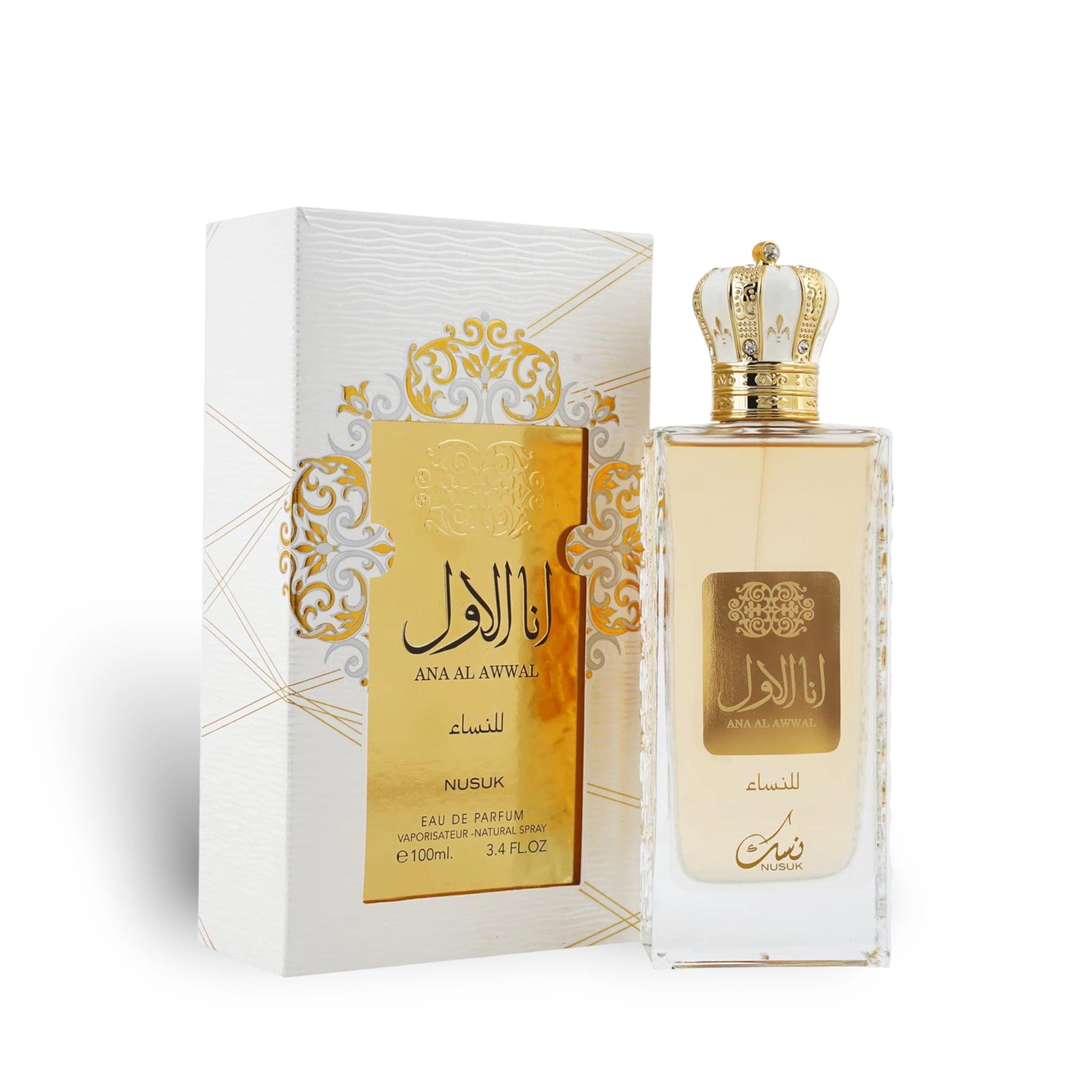 Ana Al Awwal Gold Perfume Eau De Parfum 100Ml By Nusuk