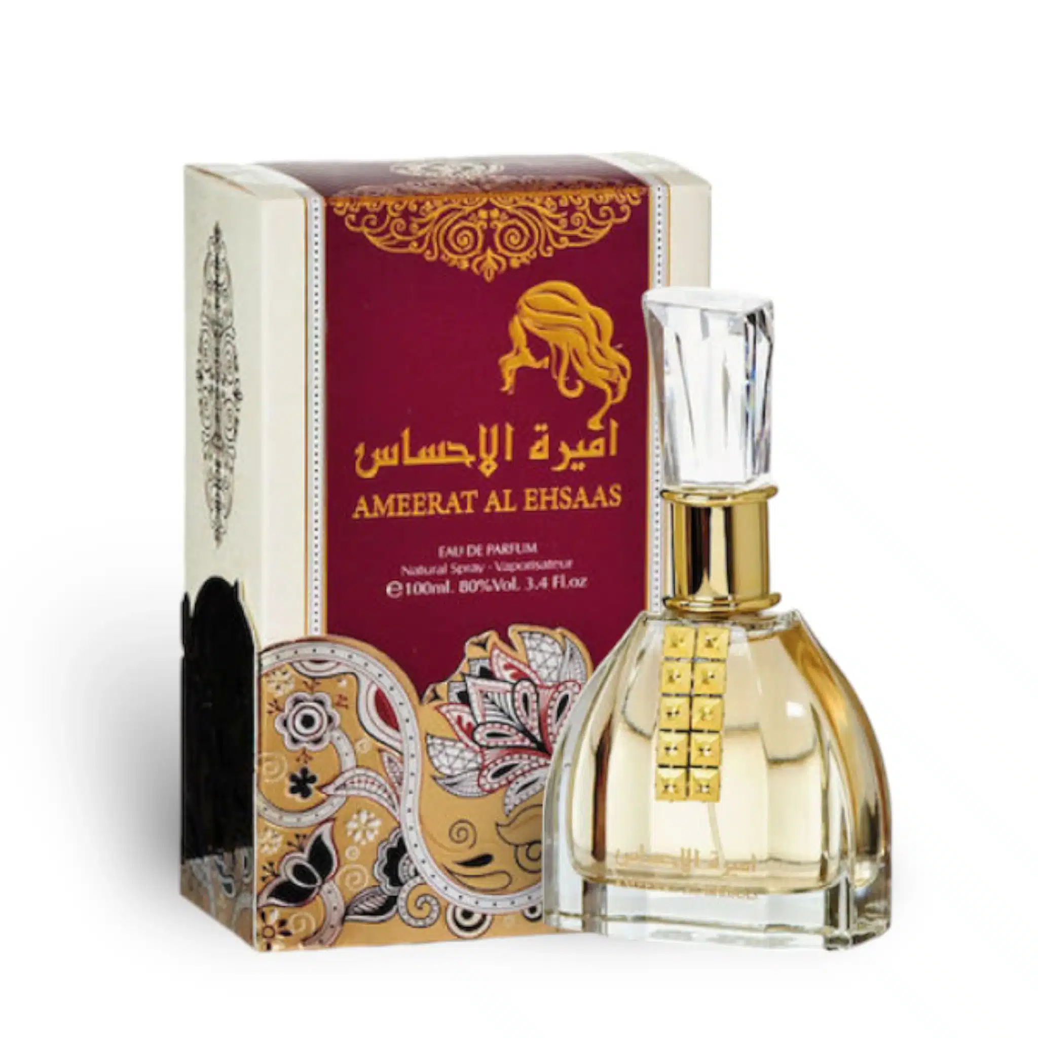 Ameerat Al Ehsaas Perfume Eau De Parfum 100Ml By Ard Al Zaafaran