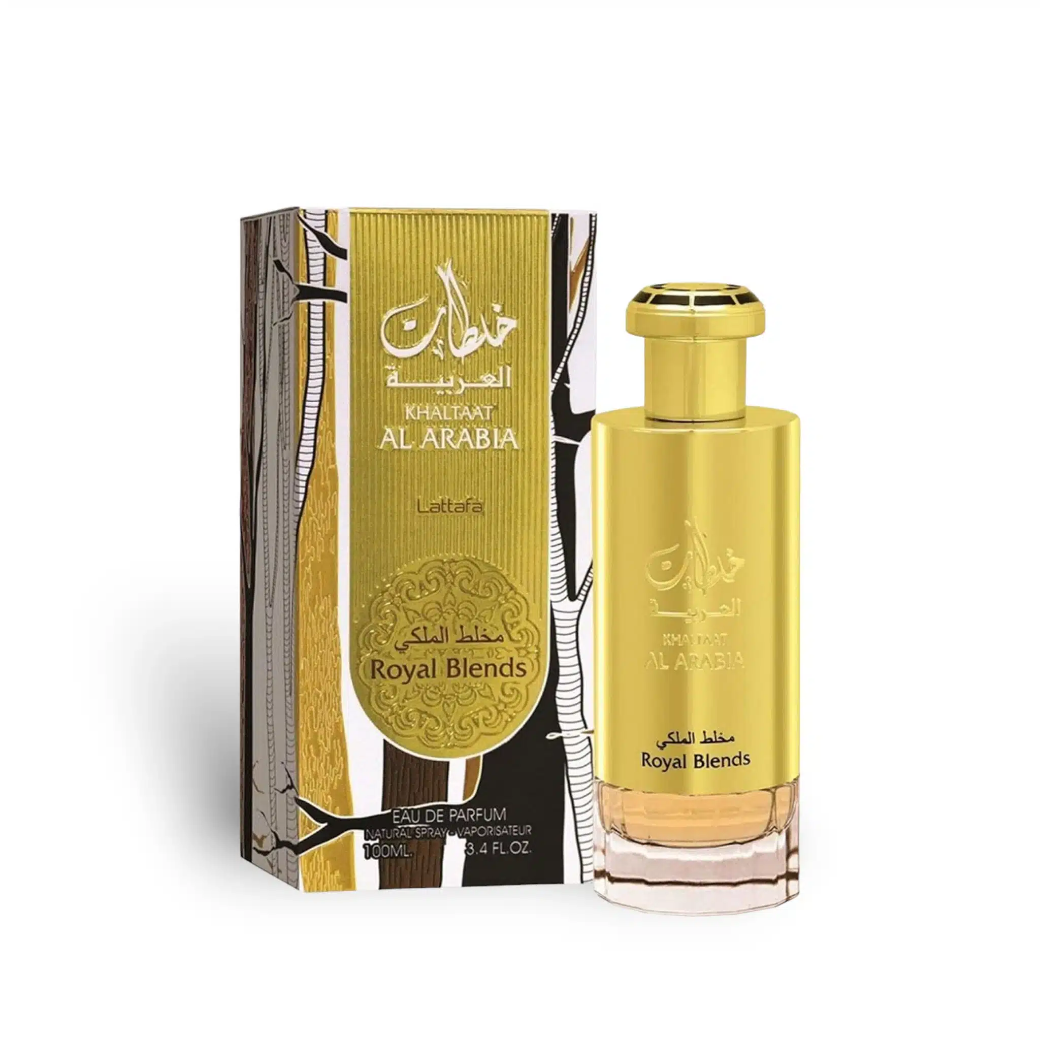 Khaltaat Al Arabia Royal Blends Perfume Eau De Parfum 100Ml By Lattafa