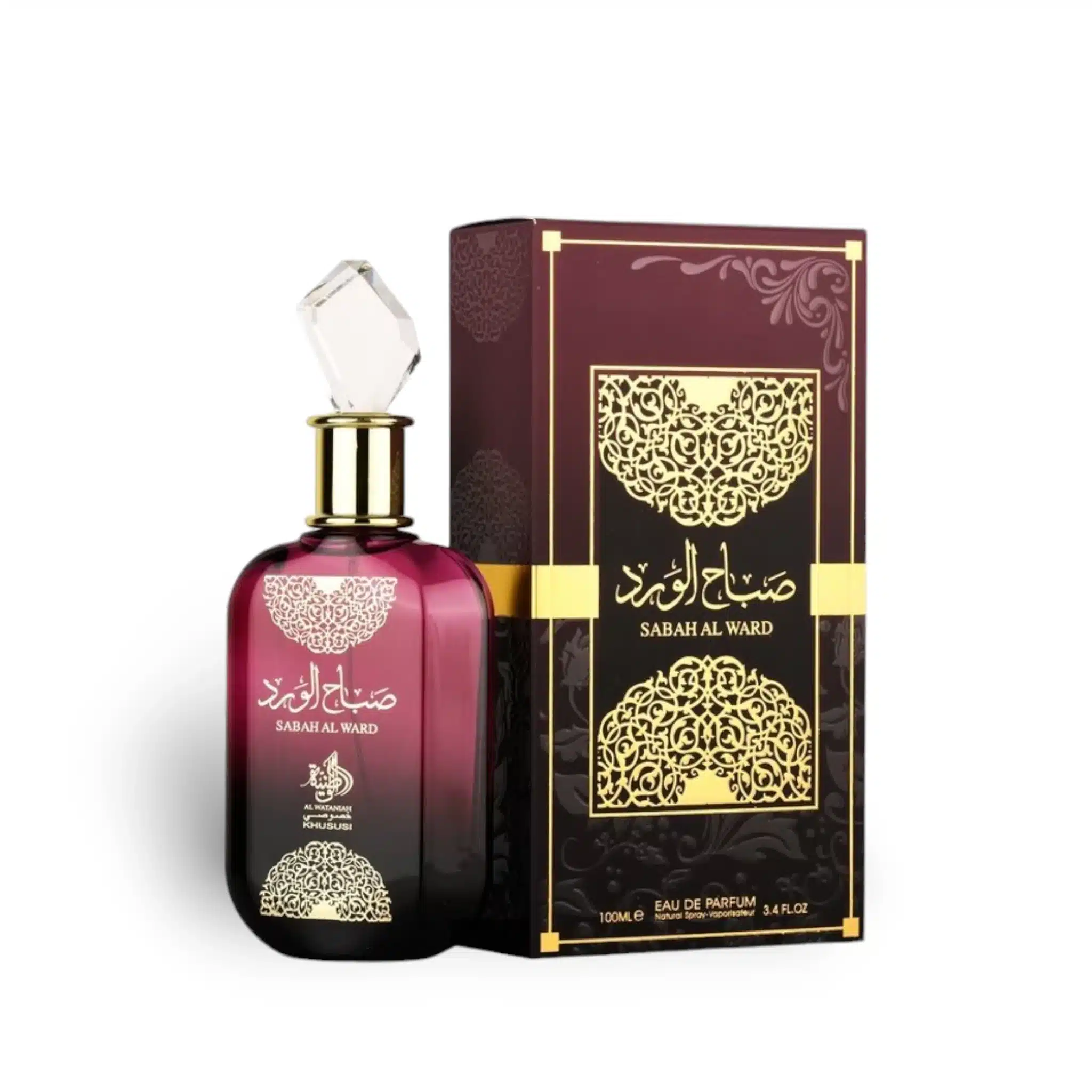 Sabah Al Ward Perfume Eau De Parfum 100Ml By Al Wataniah