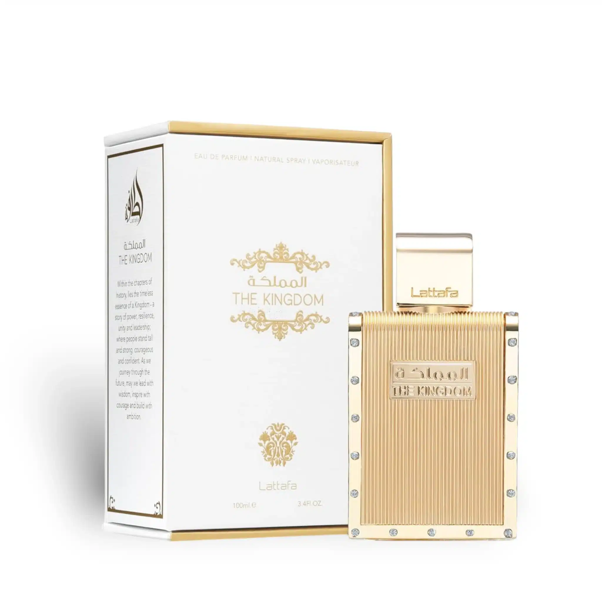 The Kingdom For Men Perfume Eau De Parfum 100Ml By Lattafa