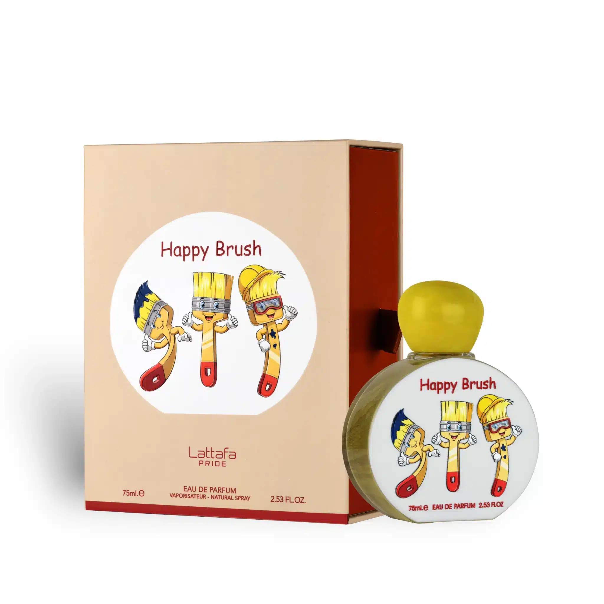 Happy Brush Perfume Eau De Parfum 75Ml By Lattafa Pride For Kids