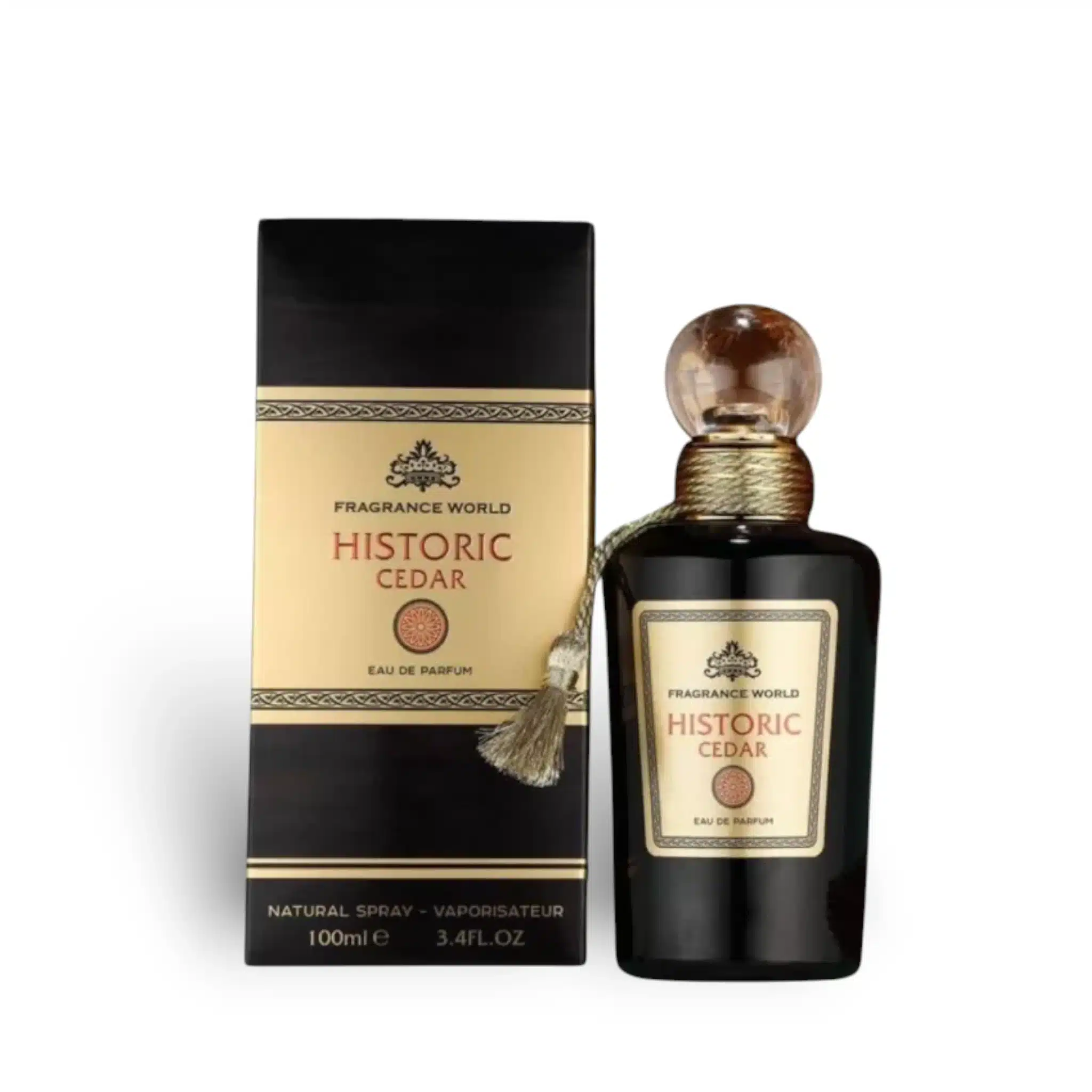 Historic Cedar Perfume Eau De Parfum 100Ml By Fragrance World