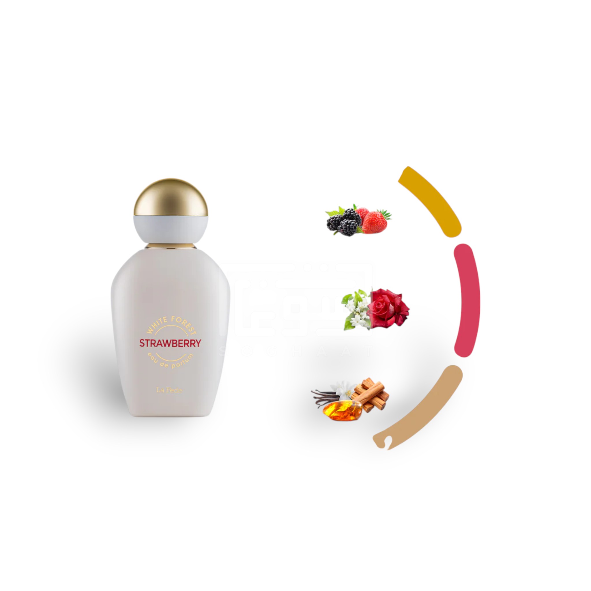White Forest Strawberry 100Ml Edp By La Fede (Khadlaj)